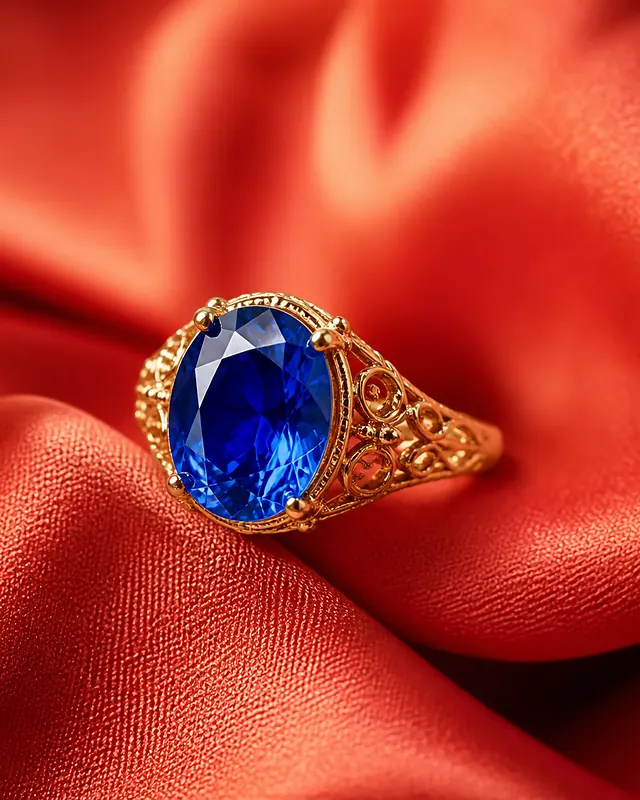 Ceylon Blue Sapphire Pendant